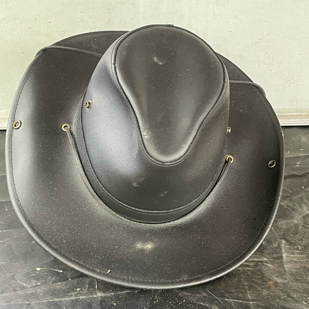 Men’s Leather Outback cowboy hat